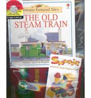 Old Steam Train Kid Kit/Includes Book/Toy/Map