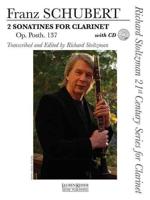 2 Sonatines for Clarinet, Op. Post. 137