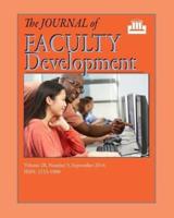 The Journal of Faculty Development, Volume 28, Number 3