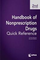 Handbook of Nonprescription Drugs Quick Reference