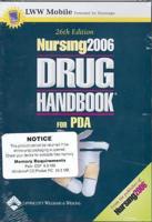 Nursing2006 Drug Handbook for PDA