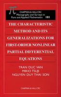 The Characteristic Method and Its Generalizations for First-Order Nonlinear Partial Differential Equations