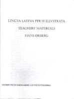 Lingua Latina. Teacher's Material