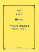 Index to the History of Western Maryland