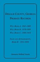 DeKalb County, Georgia, Probate Records