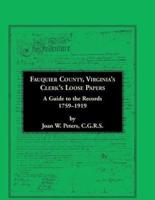 Fauquier County, Virginia's Clerk's Loose Papers