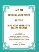 Aid to Finding Addresses in 1890 New York City Police Census