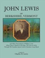 John Lewis of Berkshire, Vermont