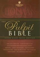 HCSB Pulpit Bible (Black Padded Hardcover)