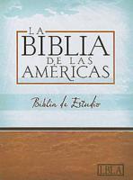 LBLA Biblia De Estudio, Borgoña Piel Fabricada Con Índice
