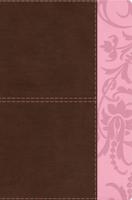 The Study Bible for Women, Brown/Pink LeatherTouch