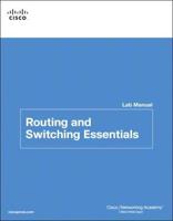 Routing and Switching Essentials. Lab Manual