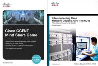 Cisco CCENT Mind Share Game and Interconnecting Cisco Network Devices, Part 1 (ICND1) Bundle