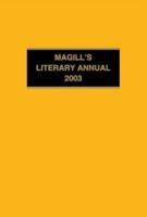 Magill's Literary Annual 2003