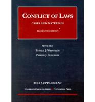 2003 Supplement to Conflicts of Law