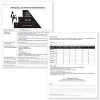 Physical Activity Prescription Pads (Set of 2)