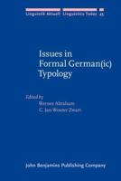 Issues in Formal German(ic) Typology