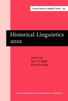Historical Linguistics 2001