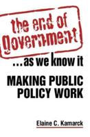 The End of Government - As We Know It