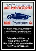 VEDA ORR'S NEW REVISED HOT ROD PICTORIAL