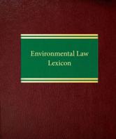 Environmental Law Lexicon