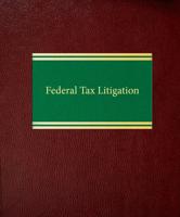Federal Tax Litigation