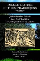 Judeo-Spanish Ballads from Oral Tradition/IV. Carolingian Ballads/(3): Gaiferos