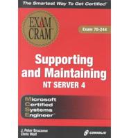 MCSE Supporting and Maintaining NT Server 4