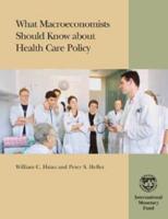 What Macroeconomists Should Know About Health Care Policy