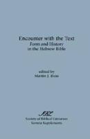 Encounter with the Text: Form and History in the Hebrew Bible
