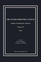 The Studia Philonica Annual, XI, 1999