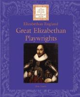 Great Elizabethan Playwrights
