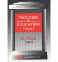 Progress in Education, Volume 4
