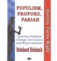 Populism, Proporz, Pariah