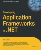 Developing an Application Framework in .NET