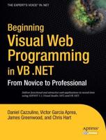 Beginning Visual Web Programming in VB.NET