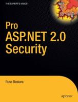 Pro ASP.Net 2.0 Security