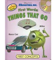 Monsters, Inc. First Words: Things That Go