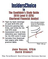 Insiderschoice to Cfa 2010 Level Ii Certification