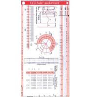 Ecg Ruler Pocketcard (Package of 10 Cards With Display)