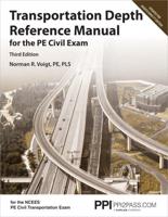 Transportation Depth Reference Manual for the PE Civil Exam