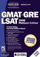 Kaplan Gmat, Gre, Lsat Platinum Edition 2006