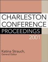 Charleston Conference Proceedings, 2001