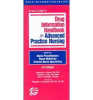 Drug Info for Adv Prac Nursing