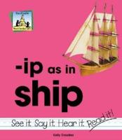 -Ip as in Ship