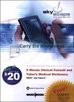5Mcc,Tabers: 5-Minute Clinical Consult + Taber's Medical Dictionary for Pda, Palm Os: 10 Mb, Windows Ce/pocket Pc: 16 MB