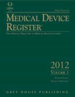 Medical Device Register (2 Volume Set)