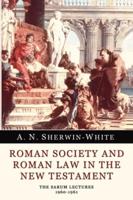 Roman Society and Roman Law in the New Testament