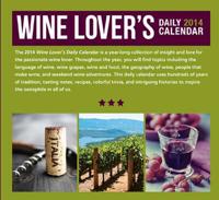 Wine Lover's Daily Calendar 2014