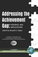 Addressing the Achievement Gap: Findings and Applications (PB)